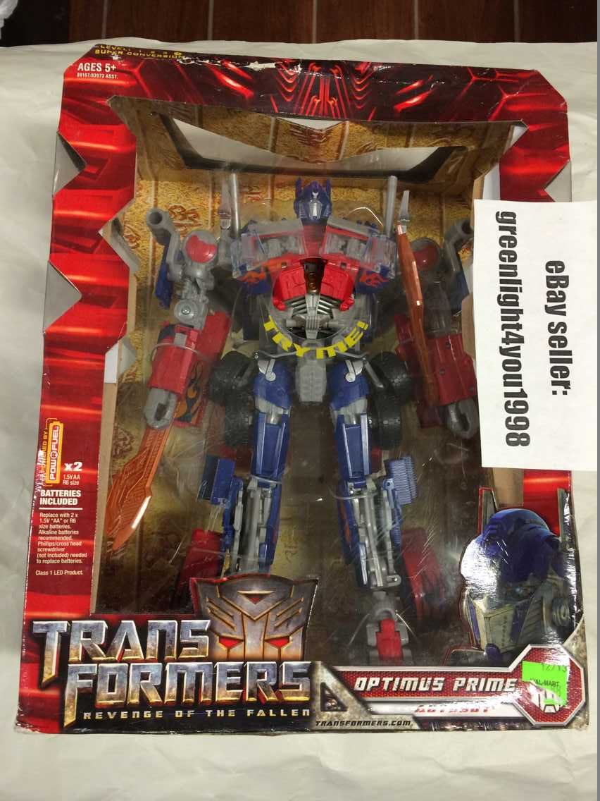 Hasbro Transformers Revenge of the Fallen Leader Optimus Prime Action Figure - Click Image to Close